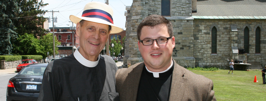 The Rev'd Cannon Parke and Deacon Pettigrew